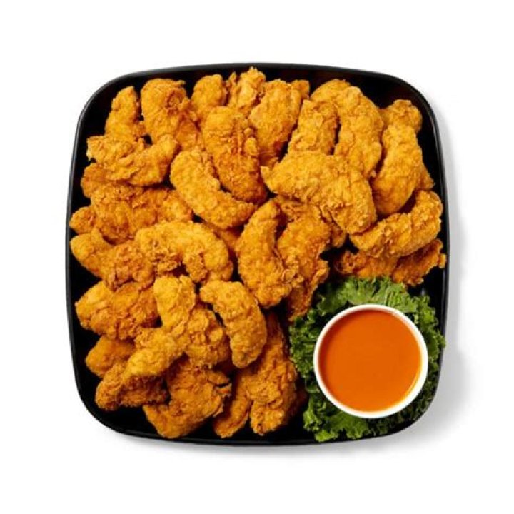How much is a chicken tender platter from Publix?