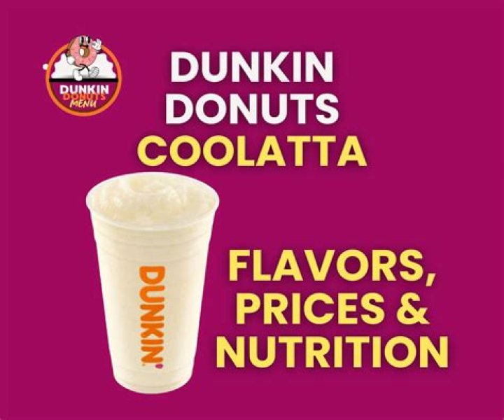 How much is the Vanilla Bean Coolatta at Dunkin Donuts?