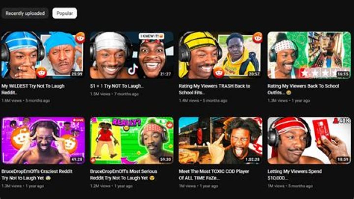 How Old Is Brucedropemoff? Everything To Know About The Youtuber