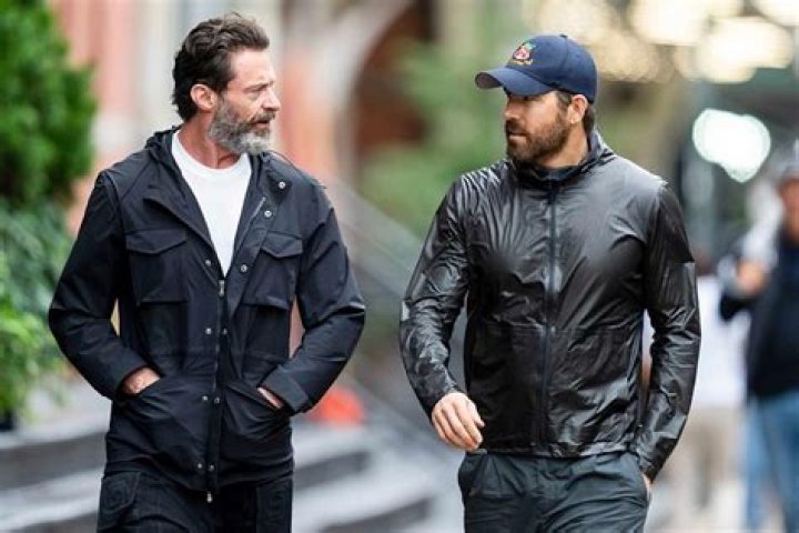 Hugh Jackman and Ryan Reynolds spotted out walking together in NYC