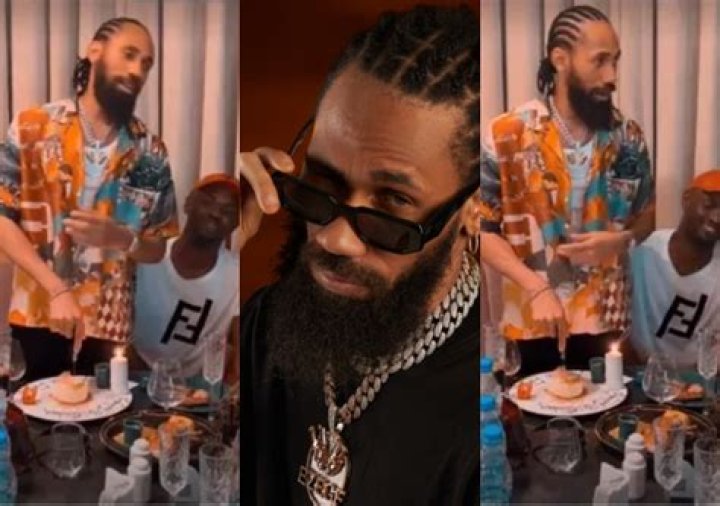 
I Wan Make All Una Money Enter My Account – Phyno Makes Wish At His Birthday Party 