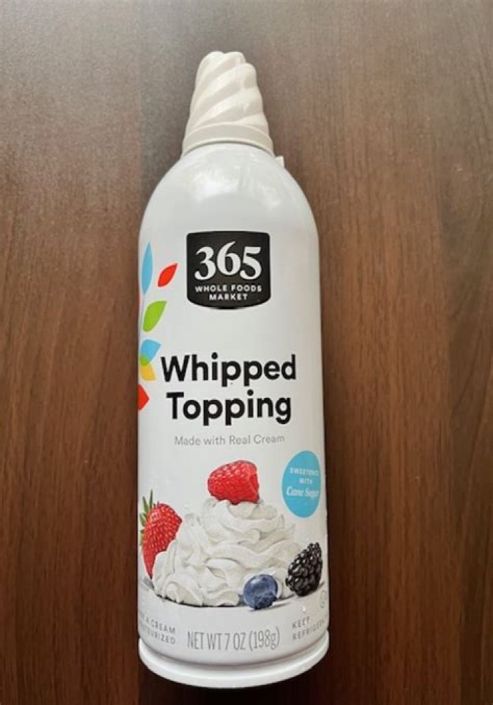 Is canned whipped cream bad for you?