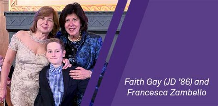 Is Faith Gay Gay? Wife Francesca Zambello