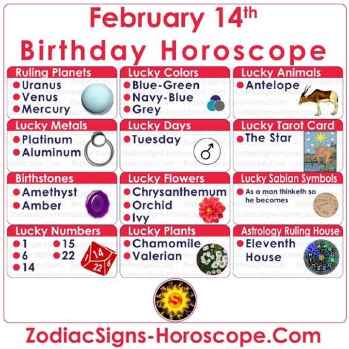 January 14 Horoscope and Zodiac