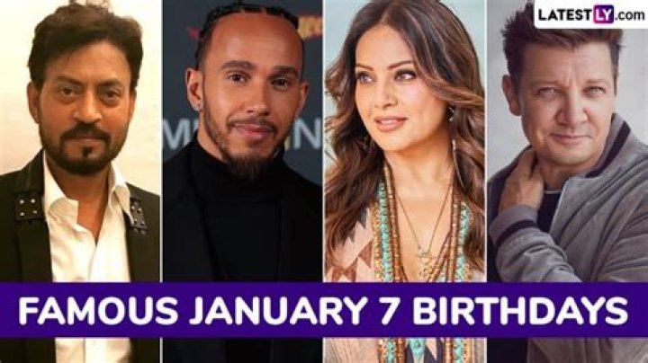 January 7 Birthdays | Famous Birthdays