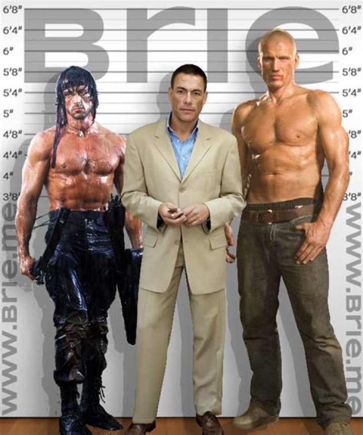 Jean Claude Van Damme Height