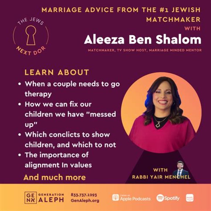 Jewish Matchmaking: Who Is Aleeza Ben Shalom?