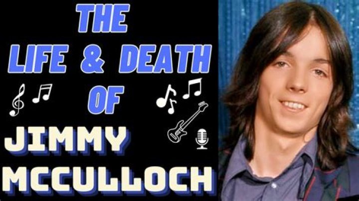 Jimmy Mcculloch Cause of Death, How did Jimmy Mcculloch Die?