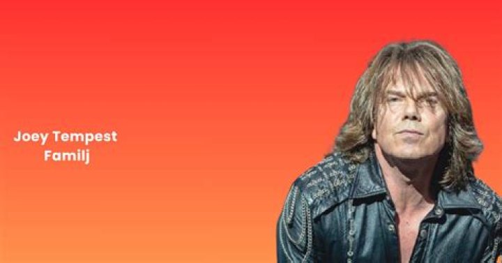 Joey Tempest - Age, Family, Bio