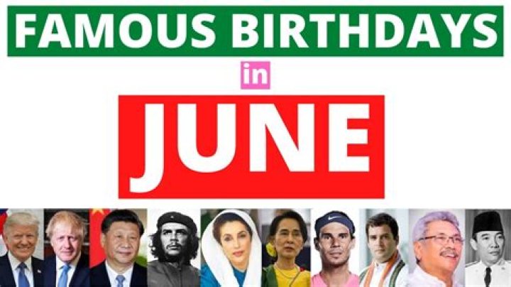 June 7 In Entertainment | Famous Birthdays