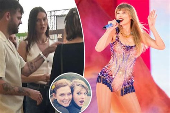Karlie Kloss was very careful when answering some questions about Taylor Swift
