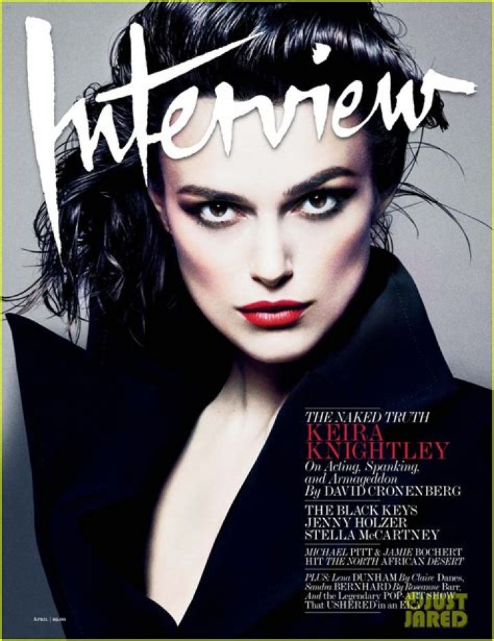 Keira Knightley covers Interview mag: gorgeous or too pouty and overdone?