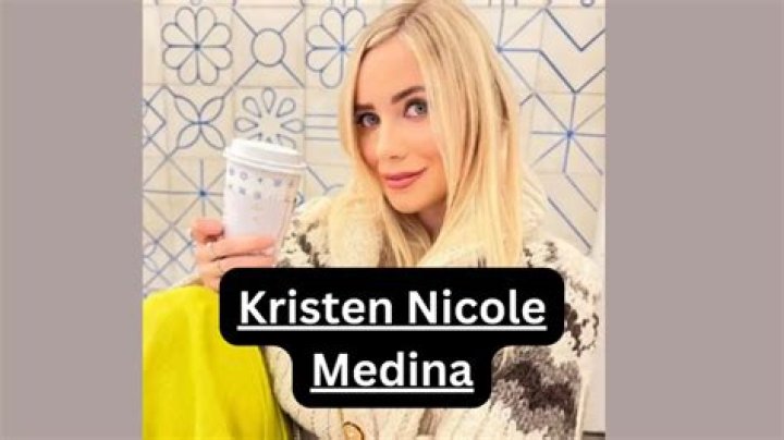 Kristen Nicole Medina - Trivia, Family, Bio