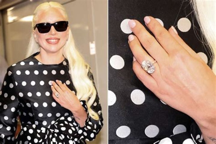 	Lady Gaga spotted wearing a diamond ring: is she engaged to Michael Polansky?	