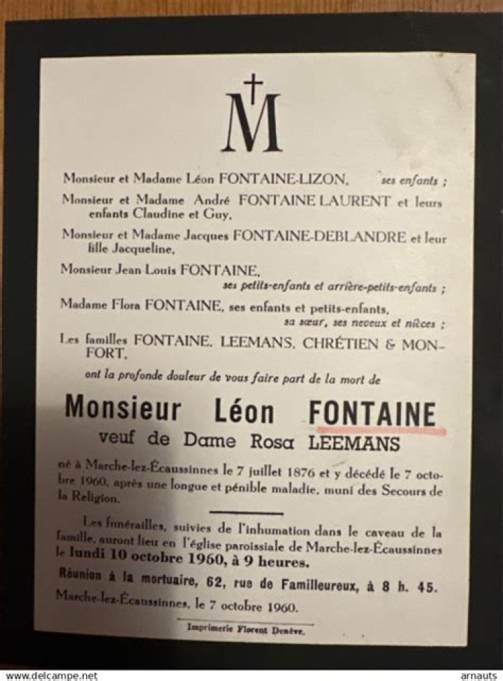 
Leon Fontaine Cause of Death, How did Leon Fontaine Die? 
