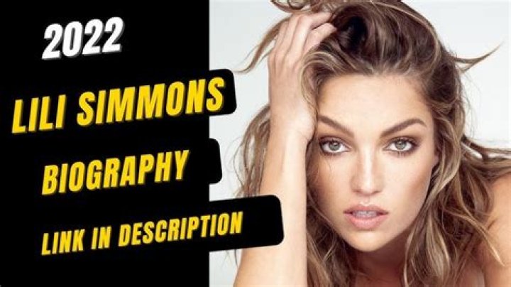 Lili Simmons Bio (Wiki) 