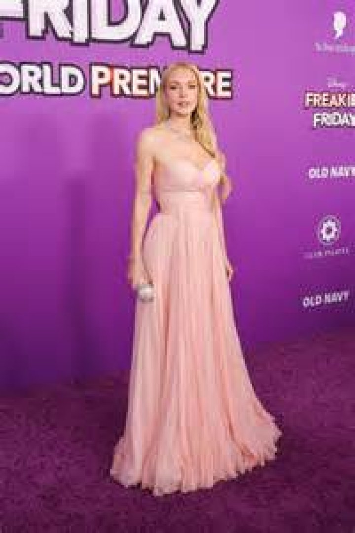 Lindsay Lohan wore Valentino & Akris in NYC to promote her Netflix movie