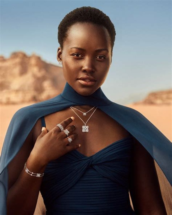 Lupita Nyong’o was named the global brand ambassador for De Beers
