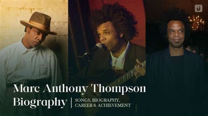 Marc Anthony Thompson - Age, Family, Bio