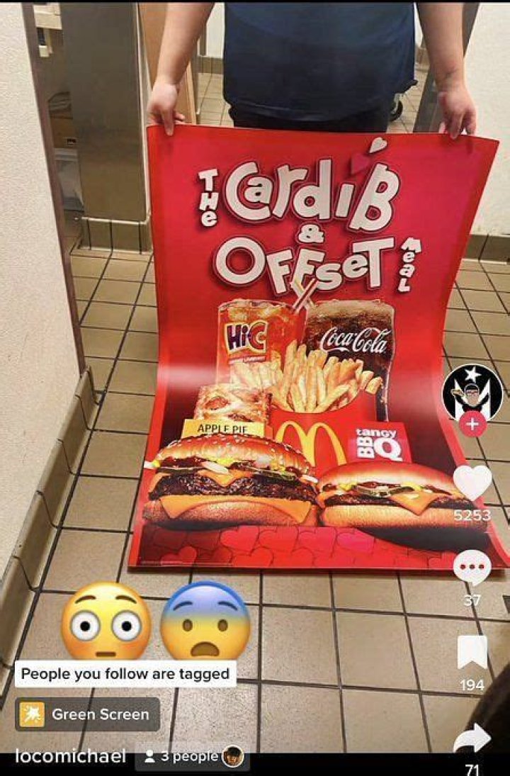 
“McCheatin”: The Cardi B and Offset meal at McDonald’s spark hilarious reactions online 