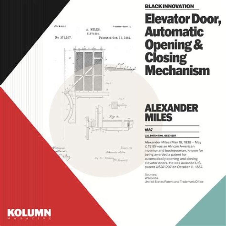 Meet the African American who invented Automatic Elevator Doors(Read More).