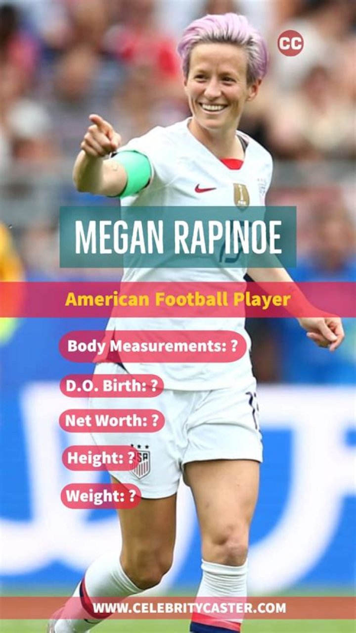 Megan Rapinoe Height, Weight, Net Worth, Age, Birthday, Wikipedia, Who, Nationality, Biography