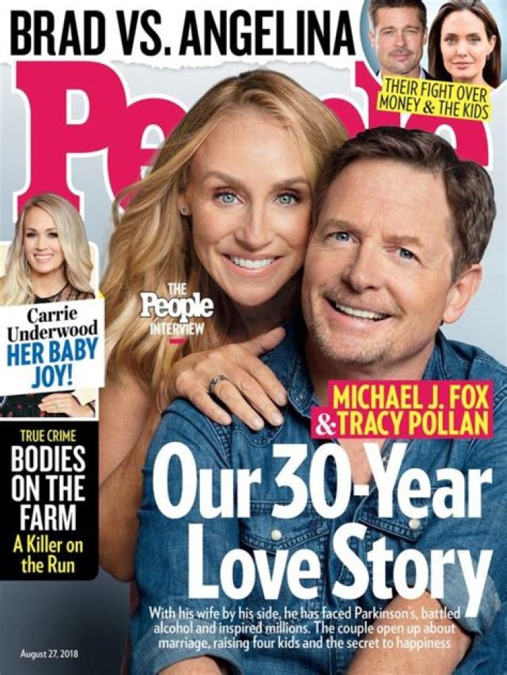 Michael J Fox and Tracy Pollan cover People: It’s us against the world