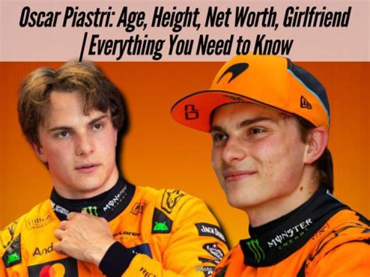 Oscar Piastri Height, Weight, Net Worth, Age, Birthday, Wikipedia, Who, Nationality, Biography