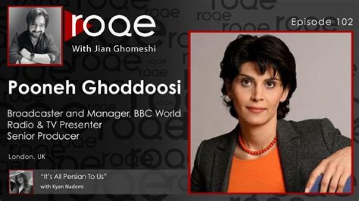 
Pooneh Ghoddoosi Age, Birthday, Wikipedia, Who, Nationality, Biography 