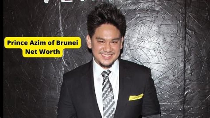 Prince Azim of Brunei Net Worth - Wiki, Age, Weight and Height, Relationships, Family, and More