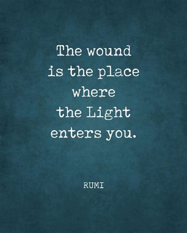 Prince Harry quotes Rumi: ‘The wound is the place where the light enters you’