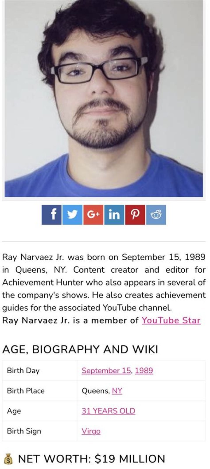 Ray Narvaez Jr. - Age, Family, Bio
