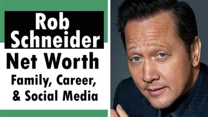 Rob Schneider Net Worth: Career & Lifestyle