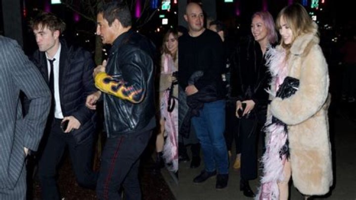 Robert Pattinson & Suki Waterhouse hosted a NYE party in New York