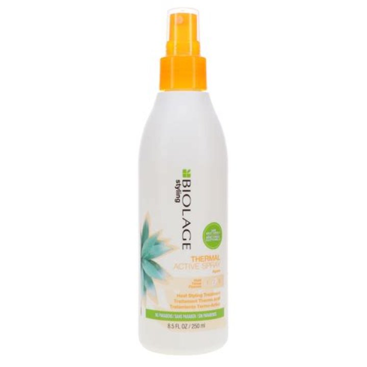 Setting spray, styling treatment that does double duty and a resurfacing serum