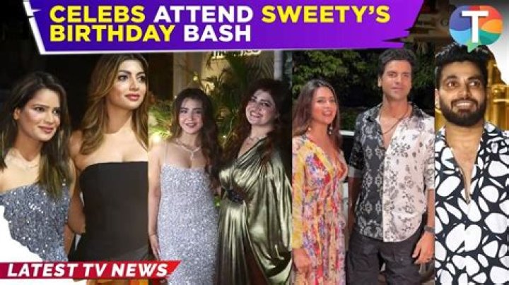 
Shehnaaz Gill attends Aladdin fame Siddharth Nigam’s birthday bash 