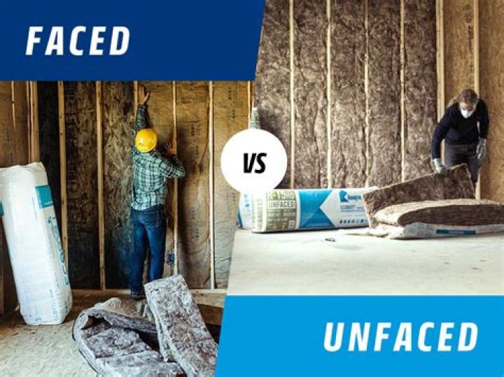 Should I use faced or unfaced insulation in crawl space?