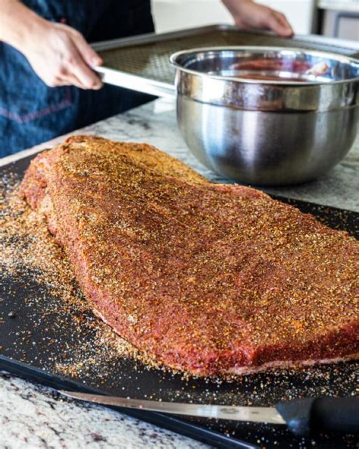 Should you season a brisket overnight?