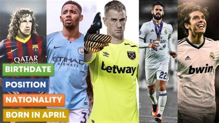 Soccer Players Born April 7