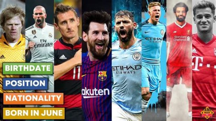 Soccer Players Born June 16