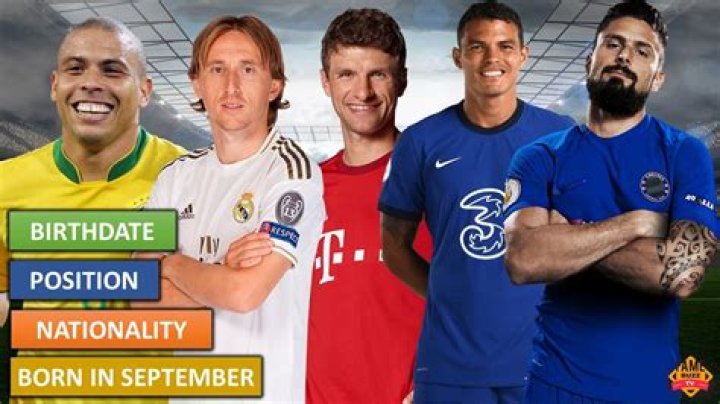 Soccer Players Born September 23