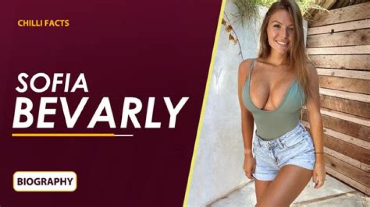 Sofia Bevarly Bio (Wiki) 
