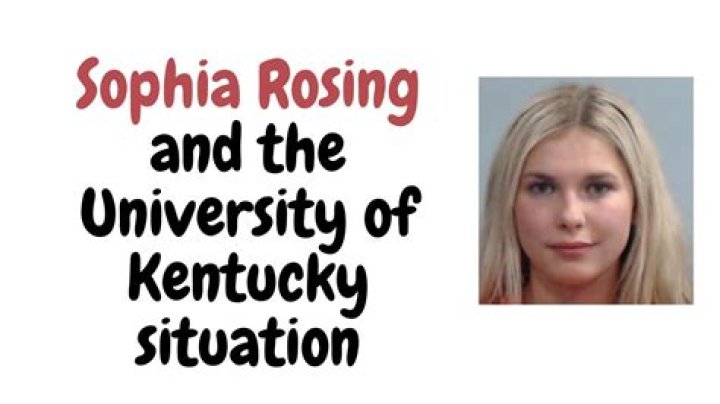 Sophia Rosing, University Of Kentucky Student Arrested After Assaulting Kylah Spring