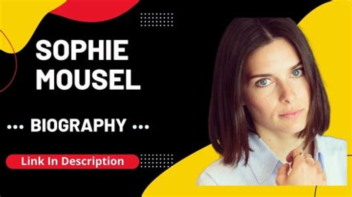 Sophie Mousel Height, Weight, Net Worth, Age, Birthday, Wikipedia, Who, Instagram, Biography