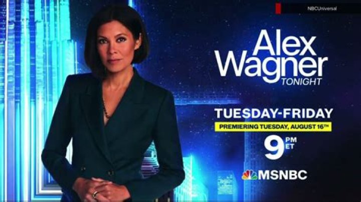 
Substitute Host Alex Wagner Is Filling In For Rachel Maddow Tonight 