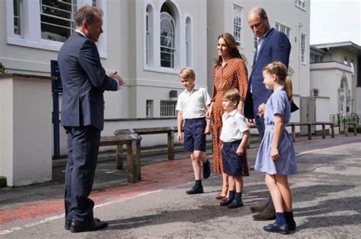 The Cambridges did a photoshoot at Lambrook for the school’s ‘preview day’