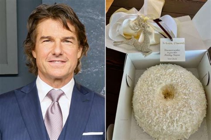 Tom Cruise had 300 coconut cakes sent from LA to London on a private jet