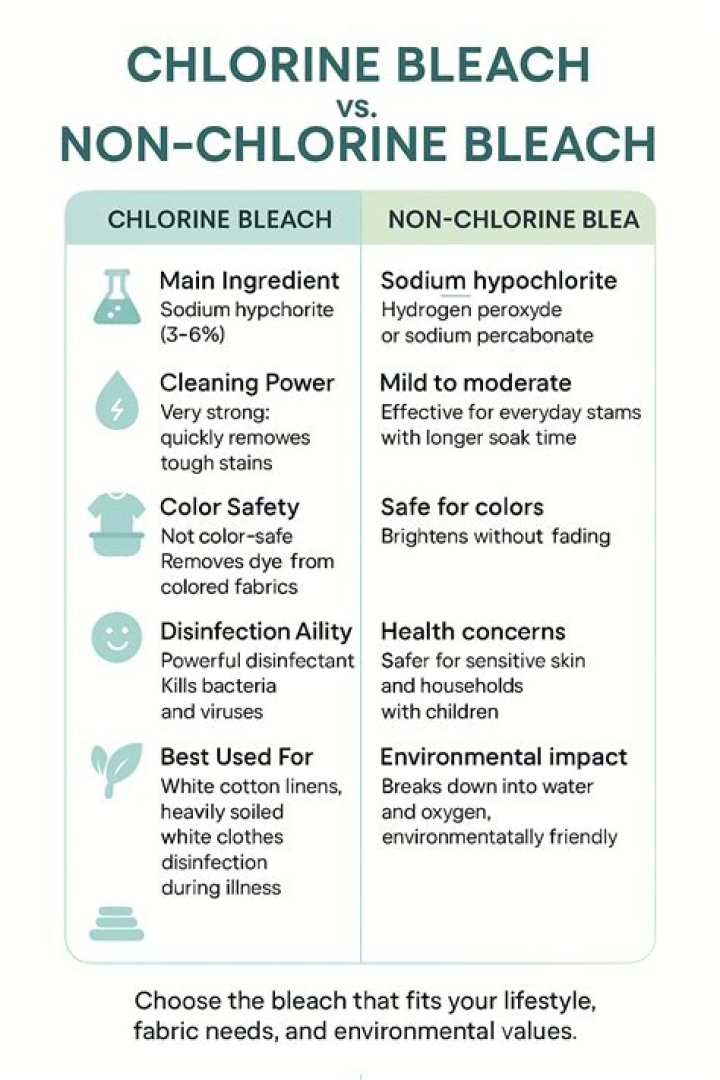 What brands of bleach are non chlorine?