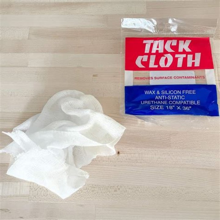 What can I use in place of a tack cloth?