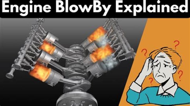 What causes blow by in a small engine?